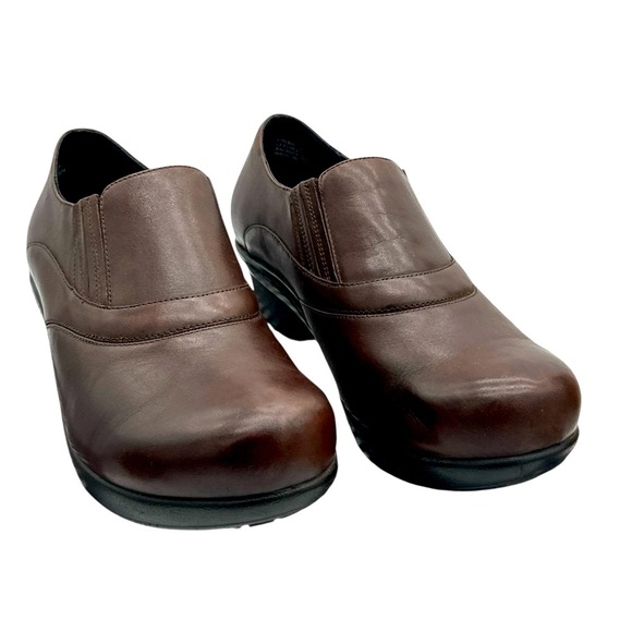 Abeo Shoes - Abeo Brown Comfort Mules with Cushioned Footbed